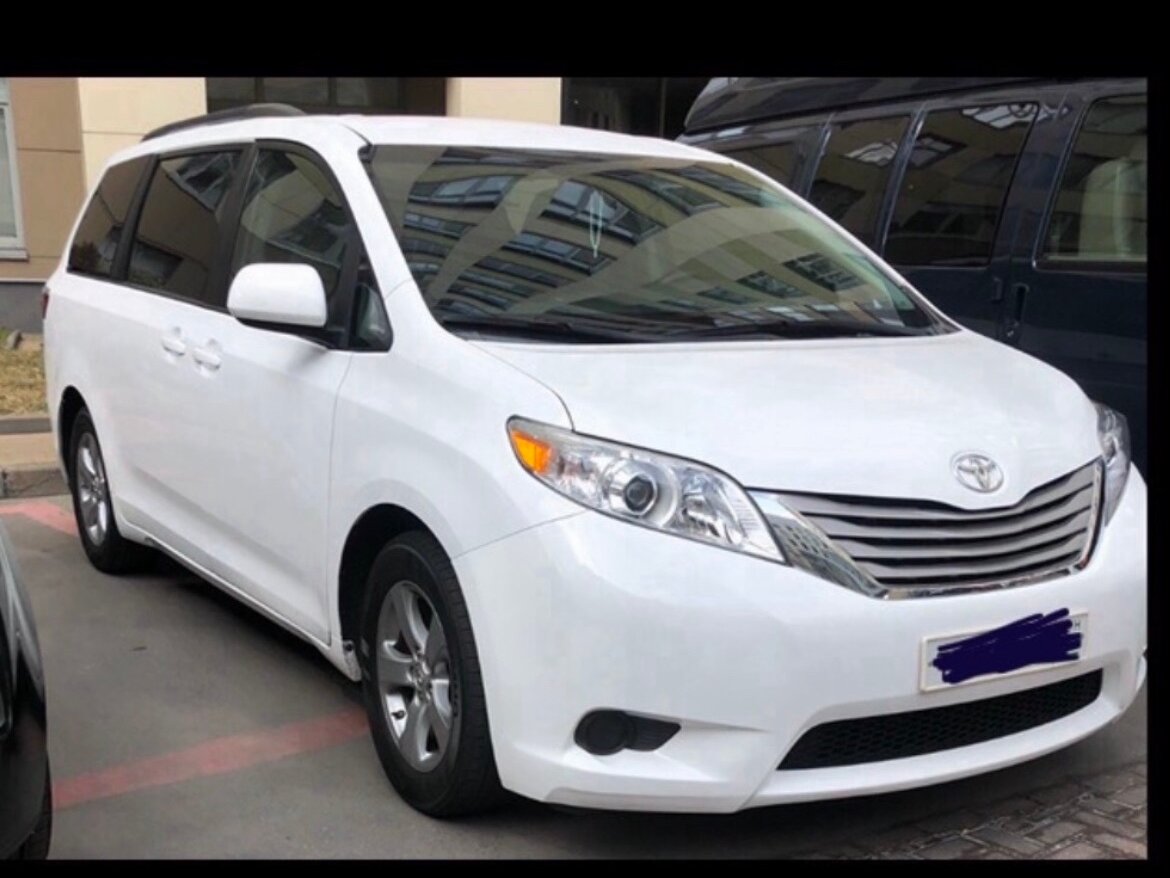 Купить б/у Toyota Sienna III Рестайлинг 3.5 AT (266 л.с.) бензин ...