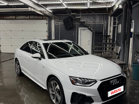 2020 Audi A4 45 TFSI V (B9) Рестайлинг, белый, 3790000 рублей, вид 5