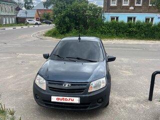 2012 Lada (ВАЗ) Granta I, серый, 110000 рублей, вид 1