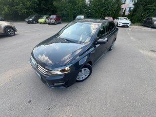 2018 Volkswagen Polo V Рестайлинг, серый, 545000 рублей, вид 4