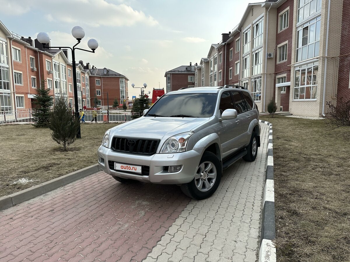 Купить б/у Toyota Land Cruiser Prado 120 Series 3.0d AT (166 л.с.) 4WD ...
