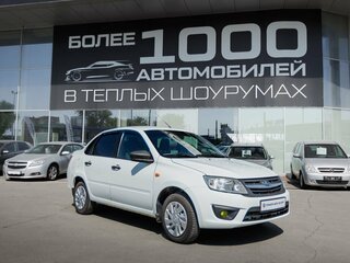 2016 Lada (ВАЗ) Granta I, белый, 490000 рублей, вид 1