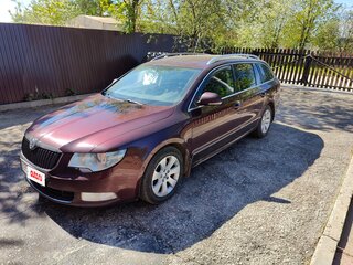 2012 Skoda Superb II, фиолетовый, 905000 рублей, вид 1
