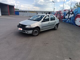 2007 Renault Logan I, серый, 165000 рублей, вид 1