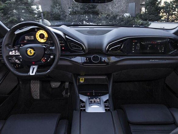 2023 Ferrari Purosangue, чёрный - вид 4