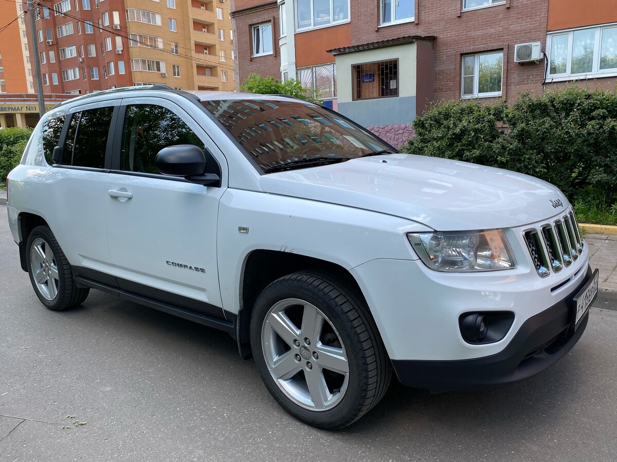 Jeep Compass Р±РµР»С‹Р№