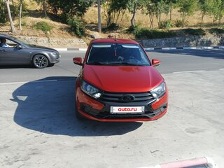 2022 Lada (ВАЗ) Granta I Рестайлинг, красный, 700000 рублей, вид 1