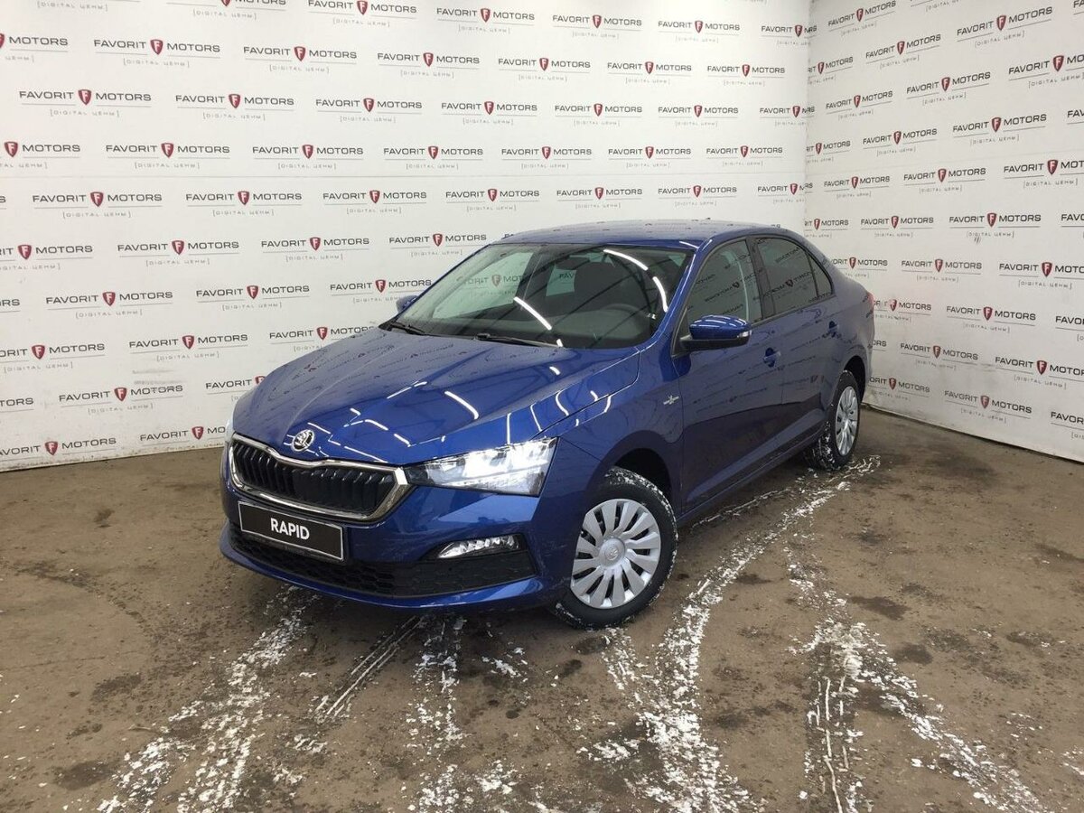 Шкода Рапид 2020 Reef Blue