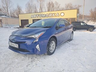 2016 Toyota Prius IV (XW50), синий, 1699000 рублей, вид 1