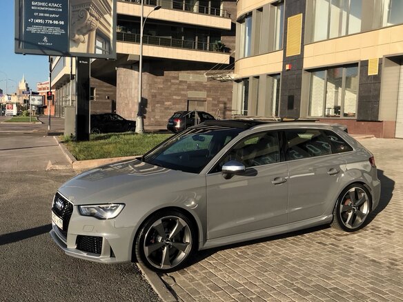 2015 Audi RS 3 II (8V), серый - вид 2