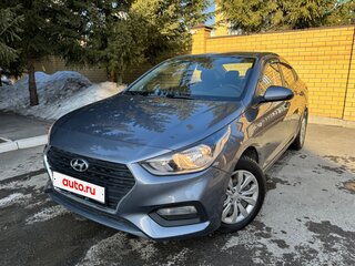 2017 Hyundai Solaris II, серый, 1100000 рублей, вид 1