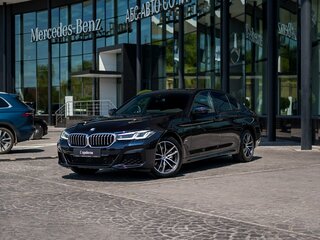 2021 BMW 5 серии 520d xDrive VII (G30/G31) Рестайлинг, чёрный, 5299000 рублей, вид 1