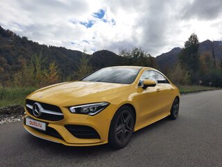2021 Mercedes-Benz CLA 200 II (C118, X118), жёлтый, 4390000 рублей, вид 1