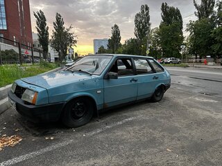 1988 Lada (ВАЗ) 2109, голубой, 65000 рублей, вид 1