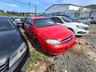 2007 Chevrolet Lacetti I, красный, 262000 рублей, вид 3