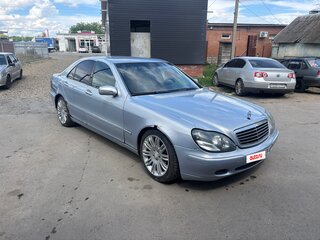 1999 Mercedes-Benz S-Класс 320 IV (W220), голубой, 320000 рублей, вид 3