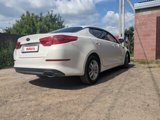 2014 Kia Optima III Рестайлинг, белый, 870000 рублей, вид 3
