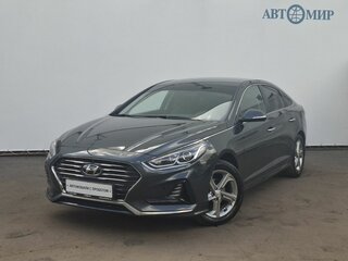 2018 Hyundai Sonata VII (LF) Рестайлинг, серый, 1865000 рублей, вид 1