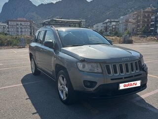 2012 Jeep Compass I Рестайлинг, серый, 650000 рублей, вид 2