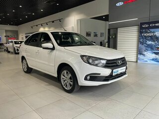 2018 Lada (ВАЗ) Granta I Рестайлинг, белый, 625000 рублей, вид 3