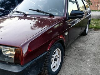 1997 Lada (ВАЗ) 21093i, пурпурный, 75000 рублей, вид 2