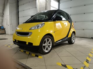 2015 Smart Fortwo II, жёлтый, 970000 рублей, вид 1