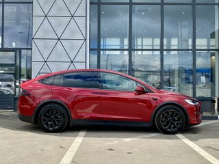 2023 Tesla Model X Long Range I Рестайлинг, красный, 8499000 рублей, вид 4