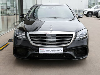 2017 Mercedes-Benz S-Класс AMG 63 AMG Long III (W222, C217), чёрный, 4149000 рублей, вид 2