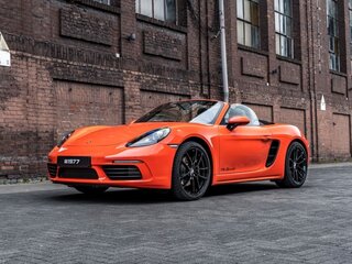 2021 Porsche Boxster IV 718 (982), оранжевый, 5390000 рублей, вид 1