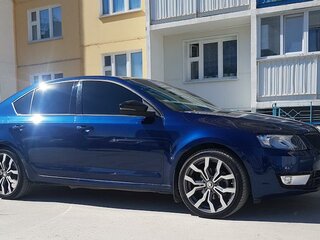 2014 Skoda Octavia III (A7), синий, 1500000 рублей, вид 1