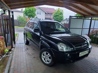 2008 Hyundai Tucson I, чёрный, 800000 рублей, вид 1