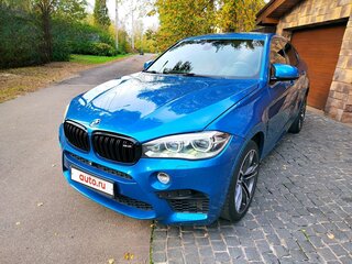 2015 BMW X6 M II (F86), голубой, 5000000 рублей, вид 1