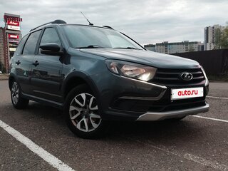2019 Lada (ВАЗ) Granta Cross I Рестайлинг, серебристый, 570000 рублей, вид 1