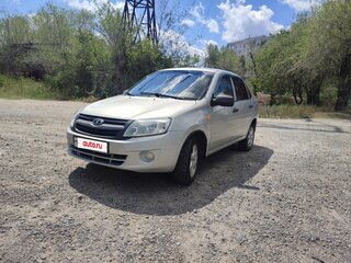 2012 Lada (ВАЗ) Granta I, серебристый, 390000 рублей, вид 1