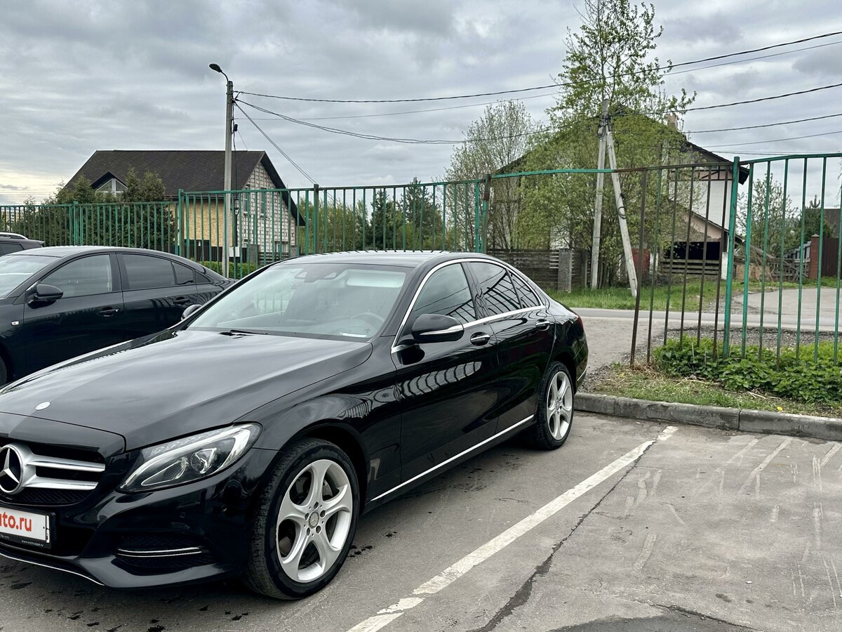 Мерседес w205 черный