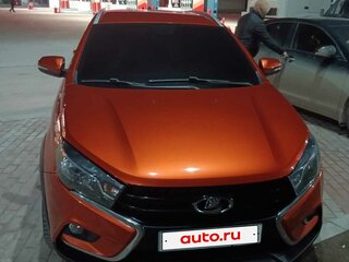 2020 Lada (ВАЗ) Vesta SW Cross I, оранжевый, 1100000 рублей, вид 1