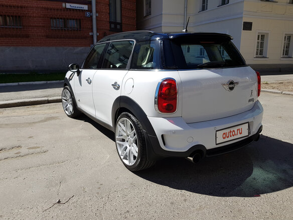 2010 Mini Countryman Cooper S I, белый - вид 4