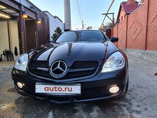 2008 Mercedes-Benz SLK-Класс 200 II (R171) Рестайлинг, чёрный, 1885000 рублей, вид 2