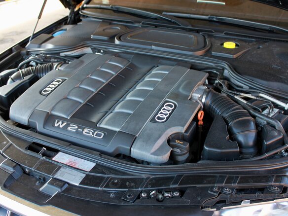 2006 Audi A8 II (D3) Рестайлинг, чёрный - вид 18