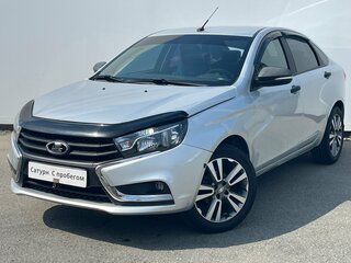 2019 Lada (ВАЗ) Vesta I, серебристый, 795000 рублей, вид 1