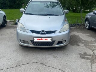 2007 Mazda 5 I (CR) Рестайлинг, серебристый, 380000 рублей, вид 1
