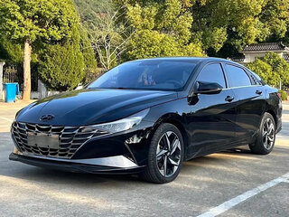 2021 Hyundai Elantra VII (CN7), чёрный, 1280000 рублей, вид 1