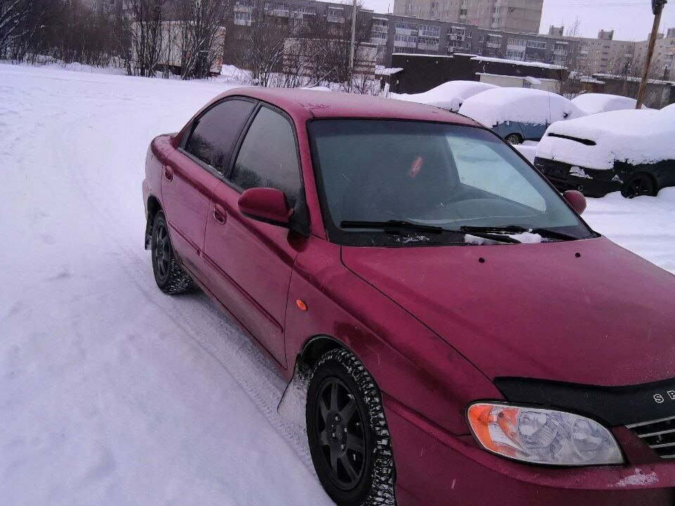 Киа спектра красный перец