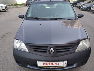 2007 Renault Logan I, серый, 120000 рублей, вид 1