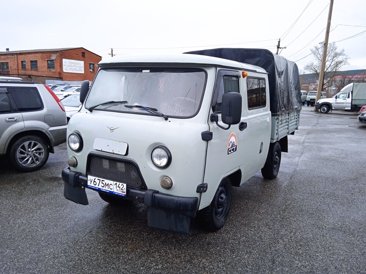 Купить б/у УАЗ 3909 бензин механика в Новокузнецке: серый тент 2020 ...