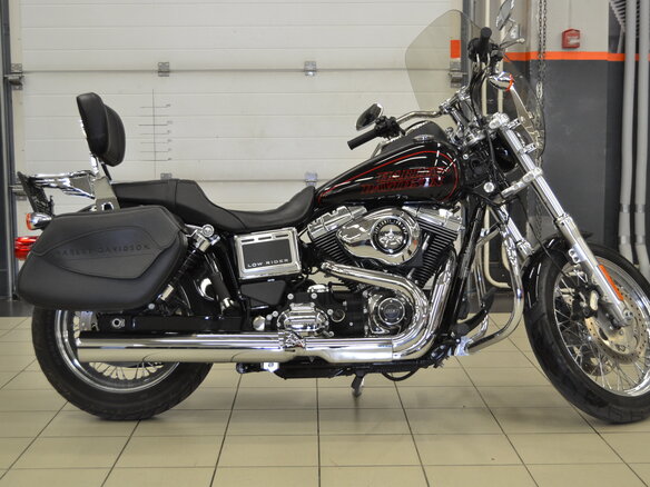 2014 Harley-Davidson Dyna Low Rider, чёрный - вид 5