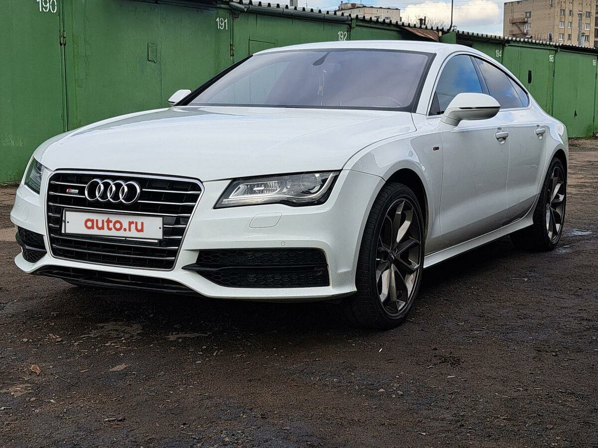 Купить б/у Audi A7 I (4G) S-tronic 3.0d AMT (245 л.с.) 4WD дизель робот ...