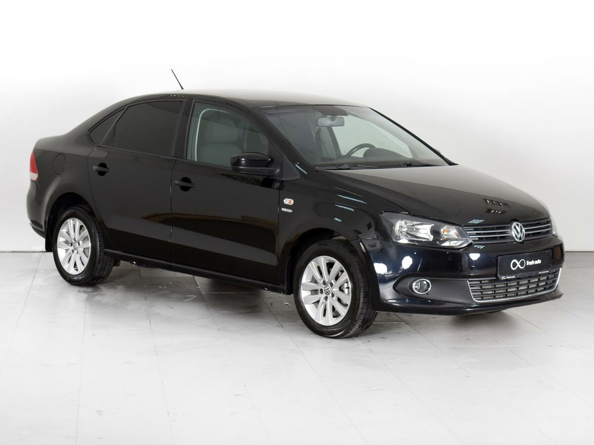 Volkswagen Polo 2013 черный