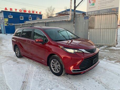 toyota sienna 2021 precio