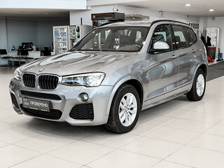 2015 BMW X3 20i xDrive II (F25) Рестайлинг, серый, 2835000 рублей, вид 1